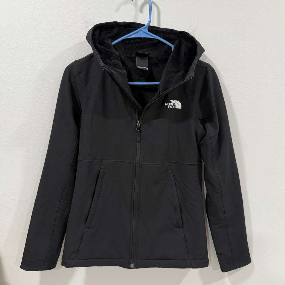 The North Face Black Softshell Jacket Size XS EUC